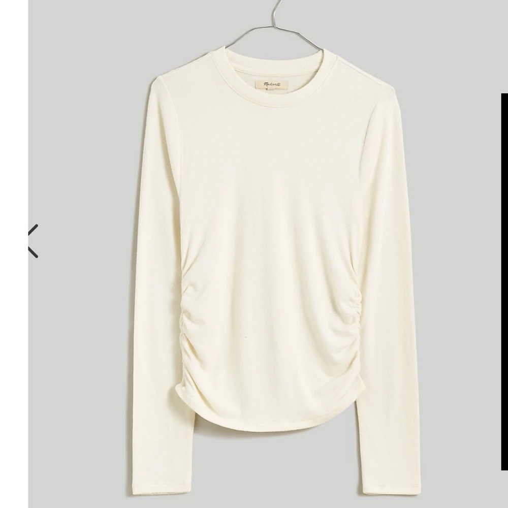Madewell white Jersey stretchy top